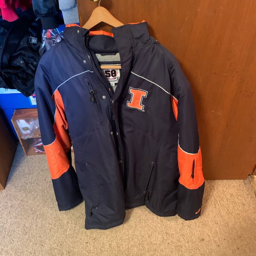 Men’s 58 Sports Illinois Winter Coat